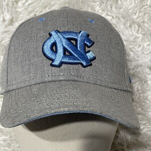 North Carolina Tar Heels Hat Cap Strap Back Mens NCAA Legacy91 Nike Dark Grey